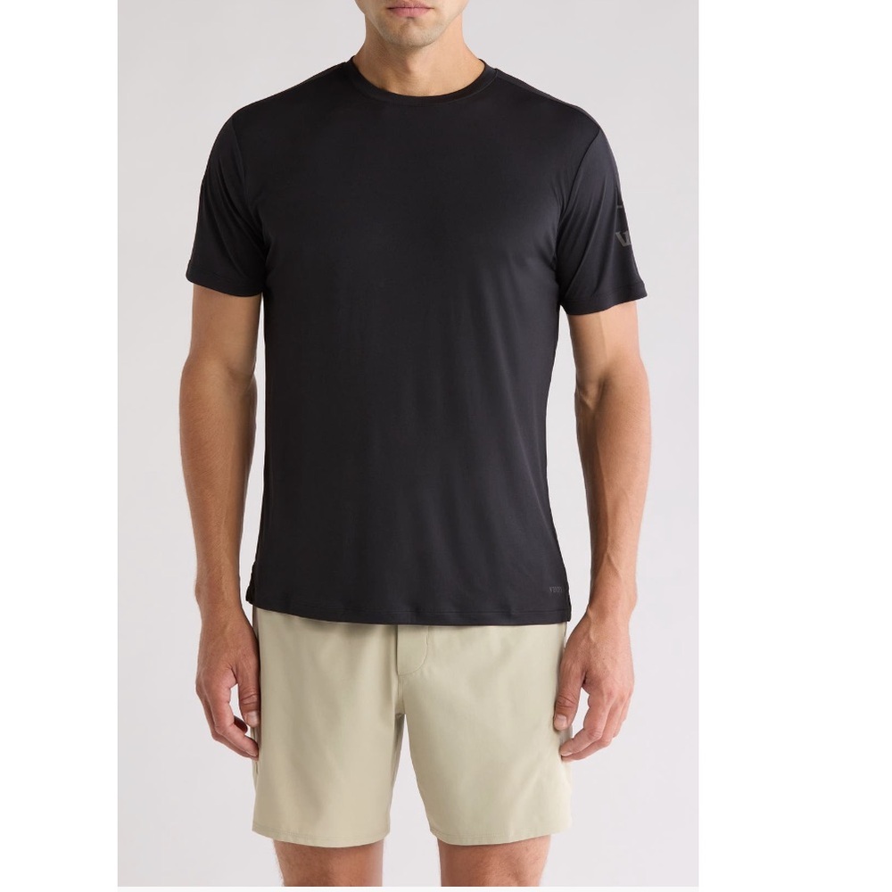 Vuori Men’s Terra Run performance Black T-Shirt